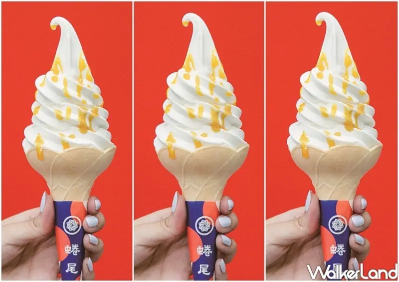蜷尾家夏季台北店「初鹿優格牛奶、初鹿煉乳紅玉霜淇淋」 / WalkerLand窩客島整理提供 未經許可不可轉載