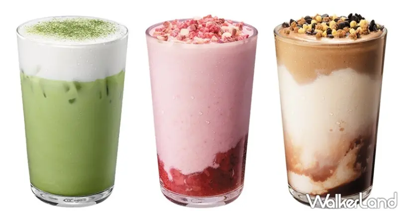 星巴克「巧克力香蕉星冰樂、接骨木濃抹茶」 / WalkerLand窩客島整理提供 未經許可不可轉載