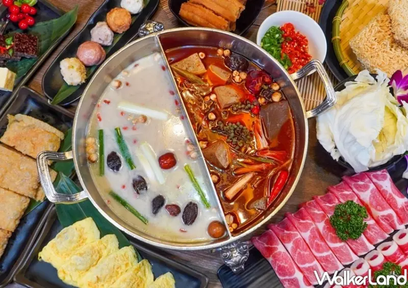 西門町火鍋吃到飽「問鼎」 / WalkerLand窩客島整理提供 未經許可不可轉載