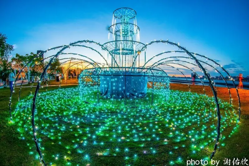 八里城市沙雕、光雕展 / WalkerLand窩客島整理提供 未經許可不可轉載