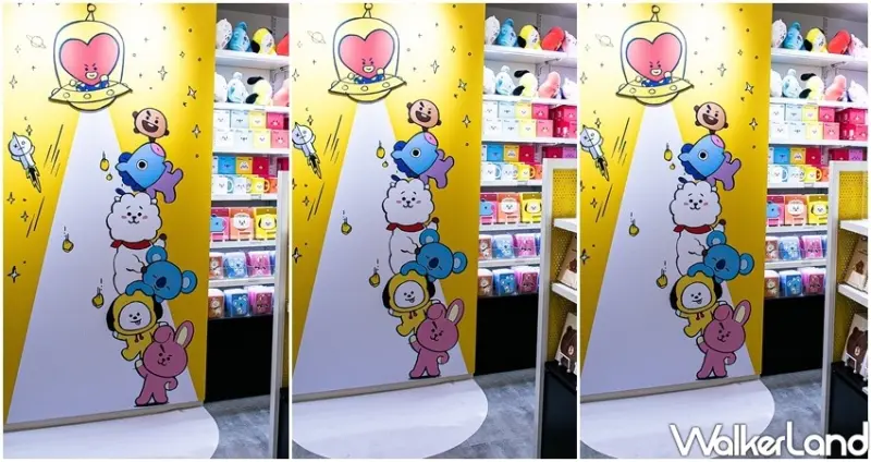 PLAY LINE FRIENDS 台中店 / WalkerLand窩客島整理提供 未經許可不可轉載