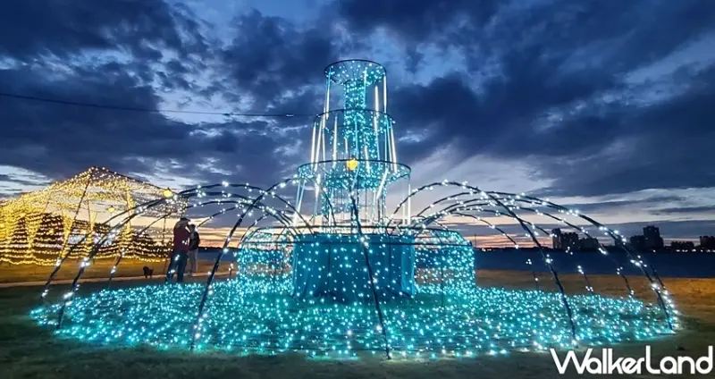 八里城市沙雕、光雕展 / WalkerLand窩客島整理提供 未經許可不可轉載