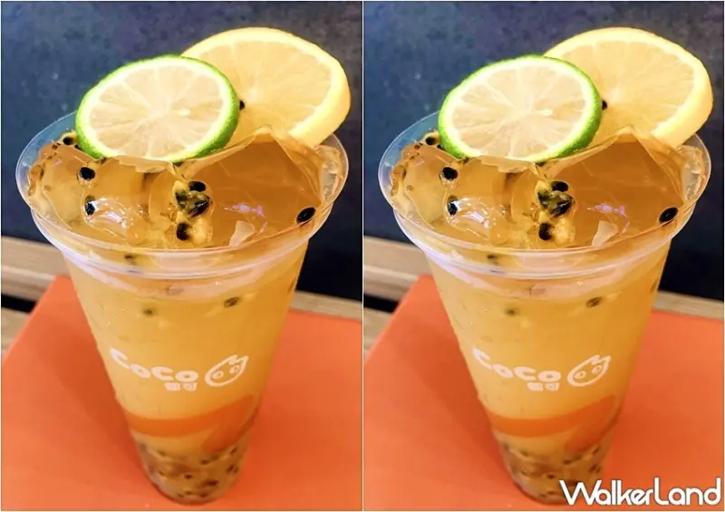 CoCo 百香檸檬搖搖凍 / WalkerLand窩客島整理提供 未經許可，不得轉載