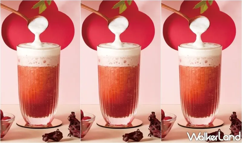 老賴茶棧 洛神暈紅優格泥泥 / WalkerLand窩客島提供 未經許可，不得轉載