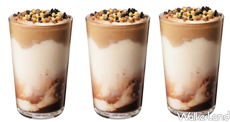 星巴克「巧克力香蕉星冰樂、接骨木濃抹茶」 / WalkerLand窩客島整理提供 未經許可不可轉載