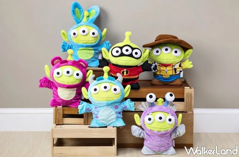 HOLA迪士尼系列三眼怪變裝玩偶 / WalkerLand窩客島整理提供 未經許可，不得轉載
