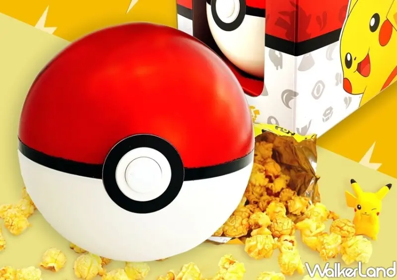 寶可夢造型桶爆米花 / WalkerLand窩客島整理提供 未經許可不可轉載