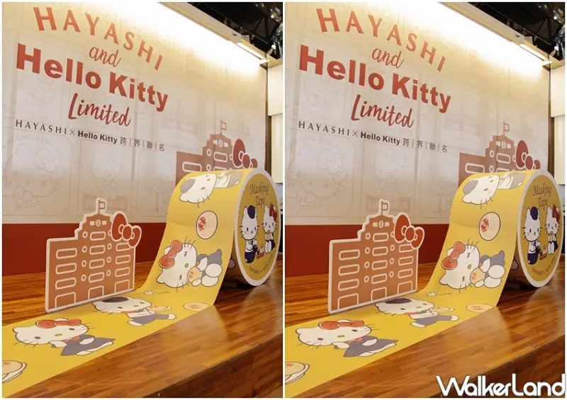 台南林百貨「Hello Kitty 漫步林時光」跨界聯名展 / WalkerLand窩客島整理提供 未經許可不可轉載