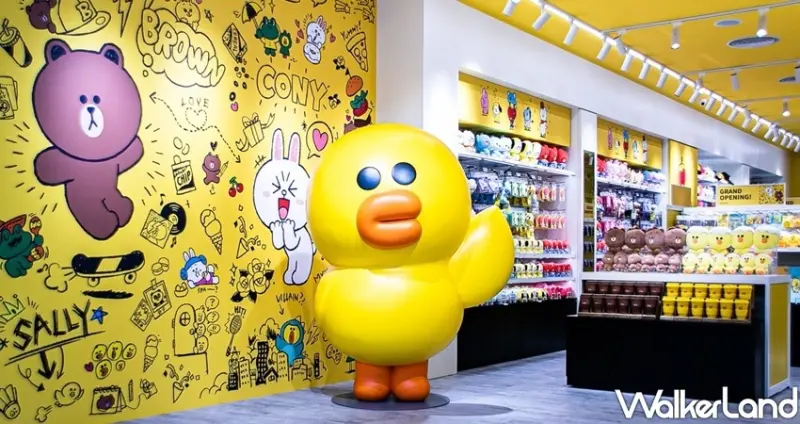 PLAY LINE FRIENDS 台中店 / WalkerLand窩客島整理提供 未經許可不可轉載
