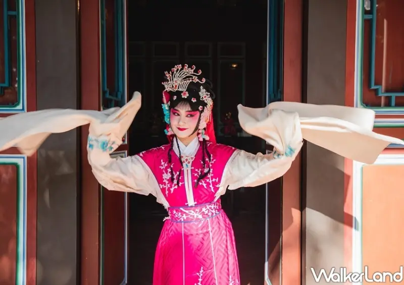 林家花園「花月圓 夜未眠」互動光雕秀 / WalkerLand窩客島整理提供 未經許可不可轉載