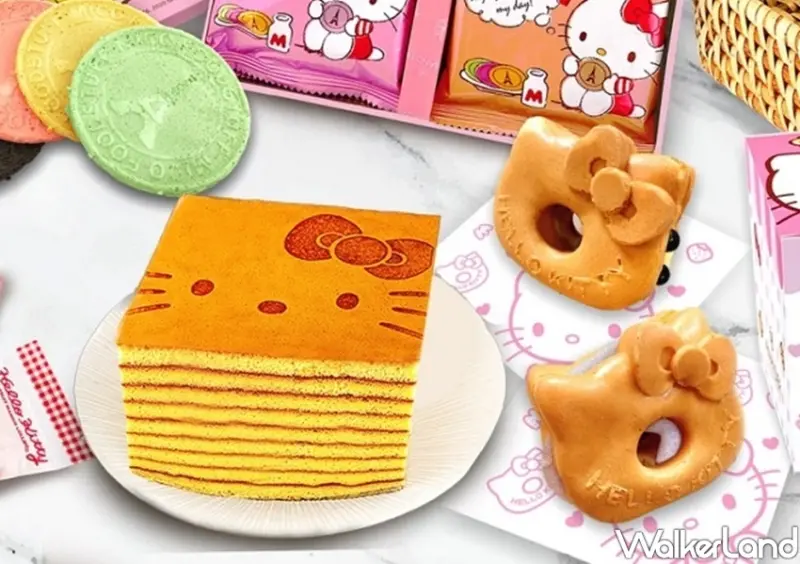 雅蒙蒂X Hello Kitty聯名主題甜點快閃店 / WalkerLand窩客島整理提供 未經許可不可轉載