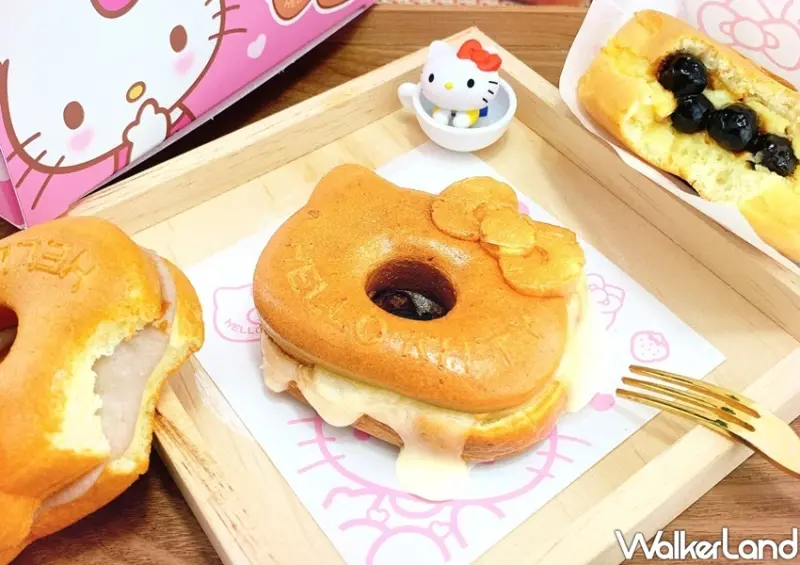 雅蒙蒂X Hello Kitty聯名主題甜點快閃店 / WalkerLand窩客島整理提供 未經許可不可轉載