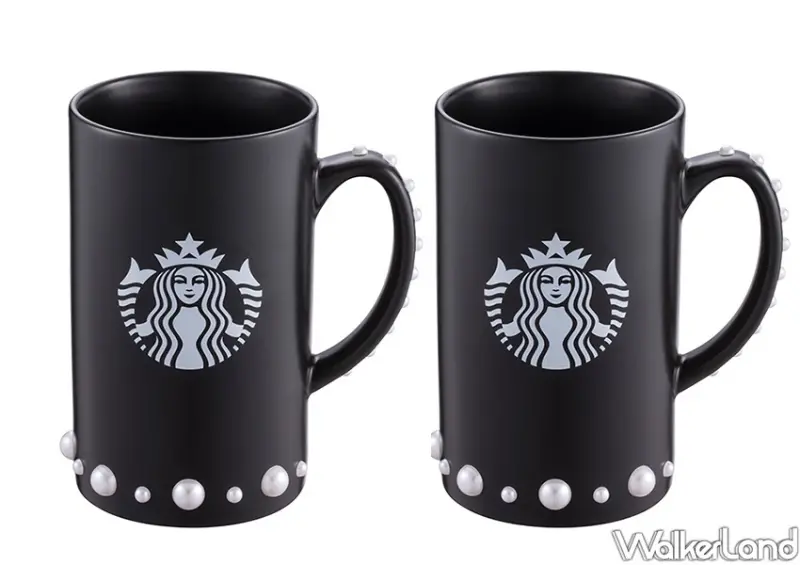 星巴克新聯名杯「Rebecca Minkoff搖滾黑馬克杯」 / WalkerLand窩客島整理提供 未經許可不可轉載