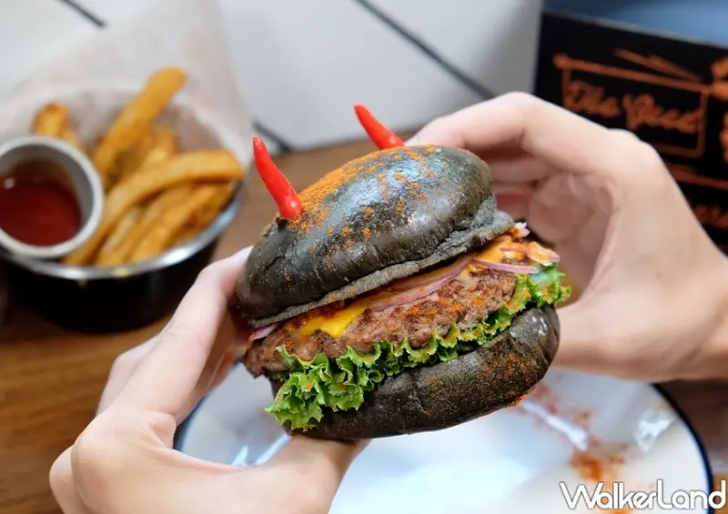 Selfish Burger嗑漢堡「地獄惡魔堡」 / WalkerLand窩客島整理提供 未經許可不可轉載