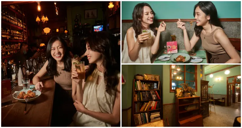 「夜生活懂吃」讓人迷醉復古洋房，原創調酒X特色餐點，陪你度過微醺的府城夜晚。