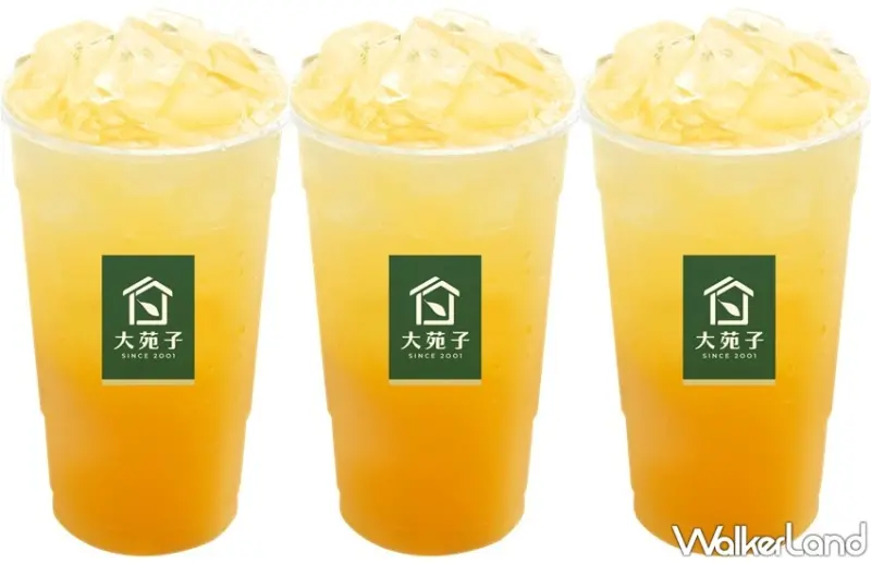 大苑子 台灣鮮搾柳橙綠 / WalkerLand窩客島整理提供 未經許可，不得轉載