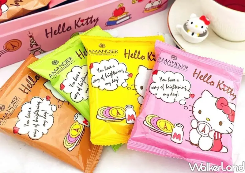 雅蒙蒂X Hello Kitty聯名主題甜點快閃店 / WalkerLand窩客島整理提供 未經許可不可轉載