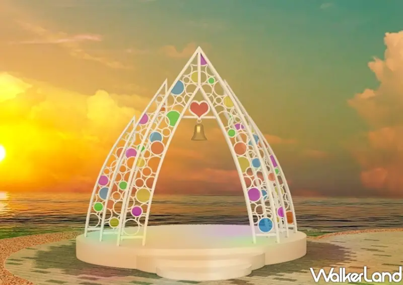 八里「心心相映廣場」/ WalkerLand窩客島整理提供 未經許可不可轉載