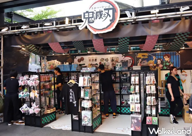 鬼滅之刃快閃店 台北場 / WalkerLand窩客島提供 未經許可，不得轉載