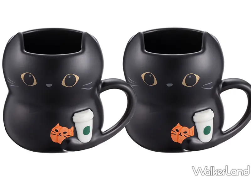 星巴克黑貓馬克杯 / WalkerLand窩客島整理提供 未經許可不可轉載