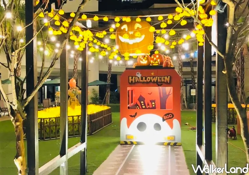 林口三井OUTLET全新「萬乘鬼怪列車」/ WalkerLand窩客島整理提供 未經許可不可轉載