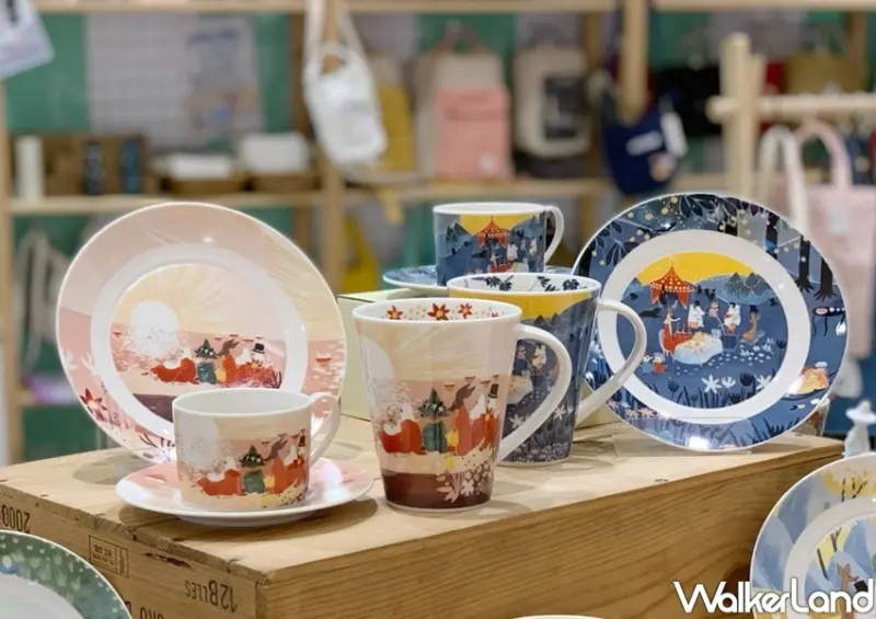 高雄景點 嚕嚕米75週年期間限定店 / WalkerLand窩客島整理提供 未經許可不可轉載