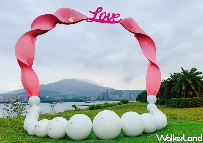 八里「心心相映廣場」/ WalkerLand窩客島整理提供 未經許可不可轉載