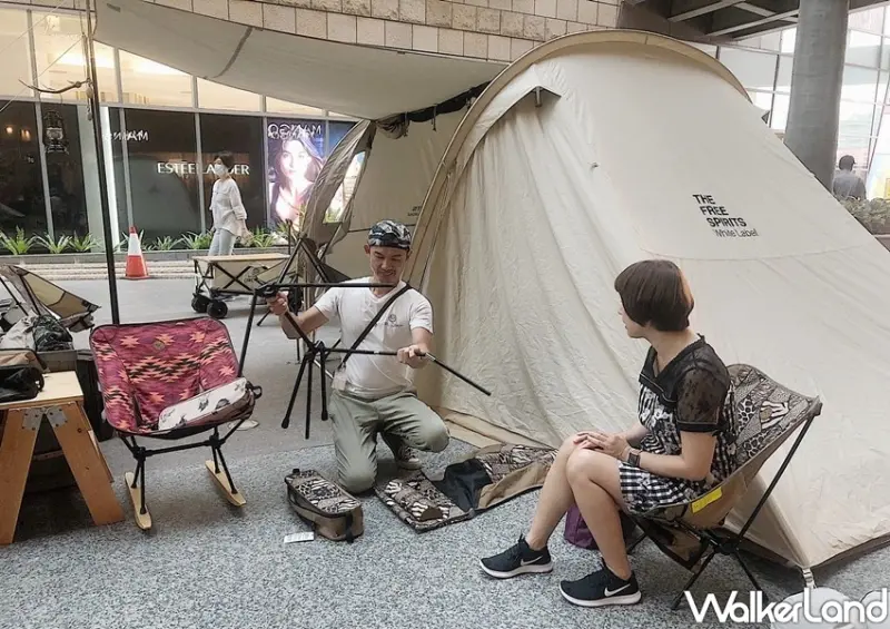 美麗華「都市野營市集」 / WalkerLand窩客島整理提供 未經許可不可轉載
