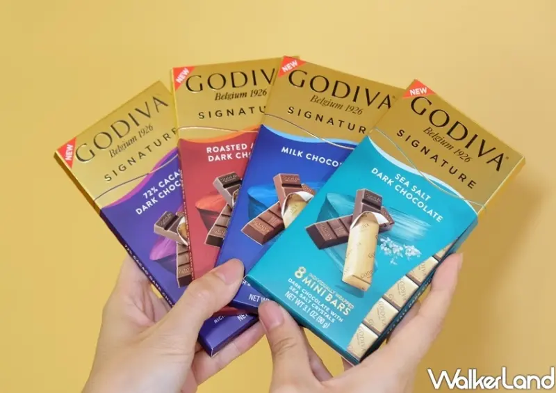 GODIVA巧克力、7-ELEVEN巧克力大賞 / WalkerLand窩客島整理提供 未經許可不可轉載