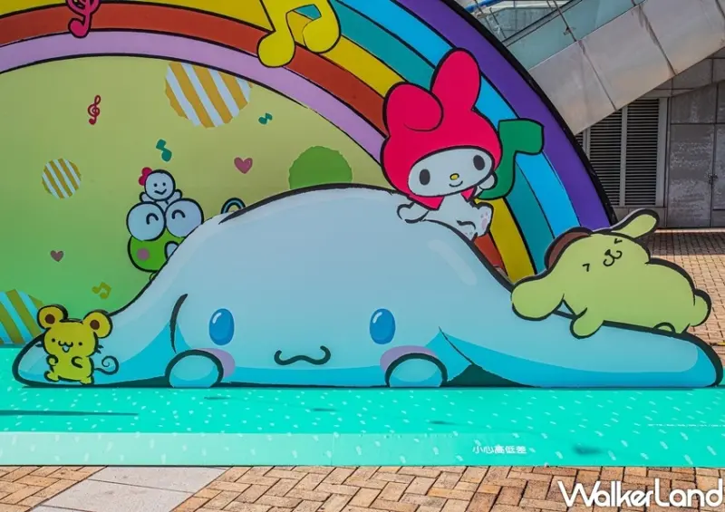 漢神巨蛋「三麗鷗奇幻樂園」 / WalkerLand窩客島整理提供 未經許可不可轉載