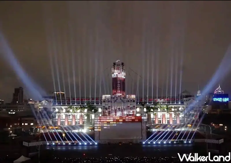 2020總統府建築光雕展演 / WalkerLand窩客島整理提供 未經許可不可轉載