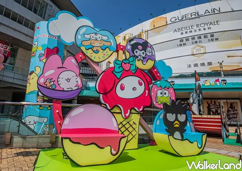 漢神巨蛋「三麗鷗奇幻樂園」 / WalkerLand窩客島整理提供 未經許可不可轉載