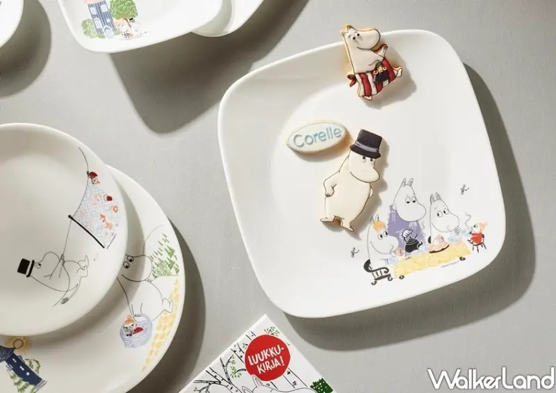 康寧餐具嚕嚕米75周年限定碗盤、保鮮盒/ WalkerLand窩客島整理提供 未經許可不可轉載