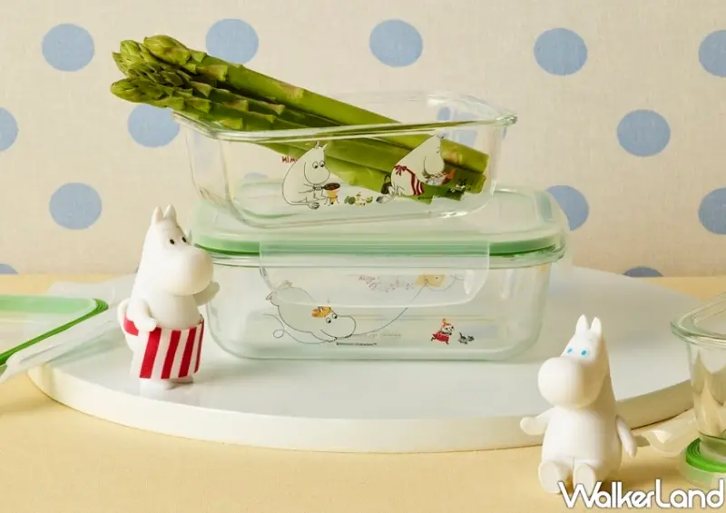 康寧餐具嚕嚕米75周年限定碗盤、保鮮盒/ WalkerLand窩客島整理提供 未經許可不可轉載