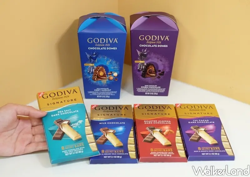 GODIVA巧克力、7-ELEVEN巧克力大賞 / WalkerLand窩客島整理提供 未經許可不可轉載