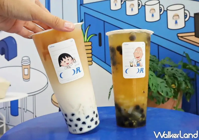 COFFEE.TEA.OR X 櫻桃小丸子聯名活動 / WalkerLand窩客島提供 未經許可，不得轉載