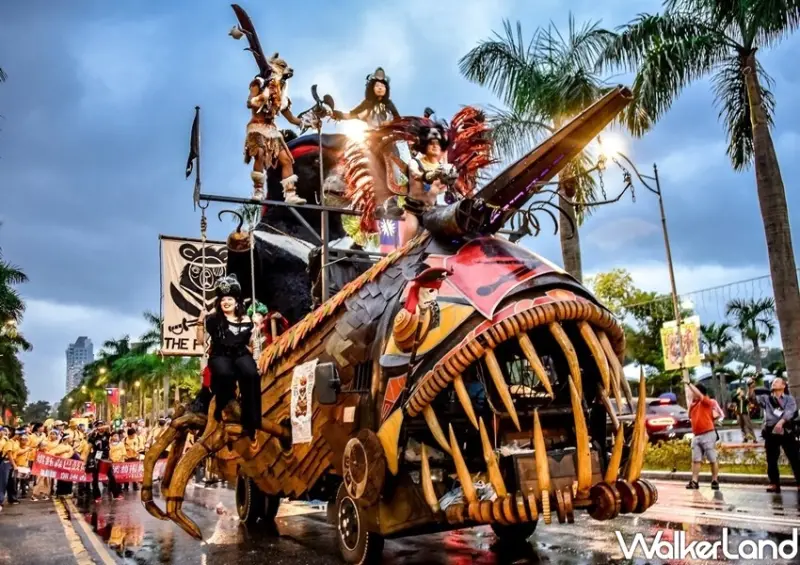 新北板橋 2020夢想嘉年華「花車踩街遊行」/ WalkerLand窩客島整理提供 未經許可不可轉載
