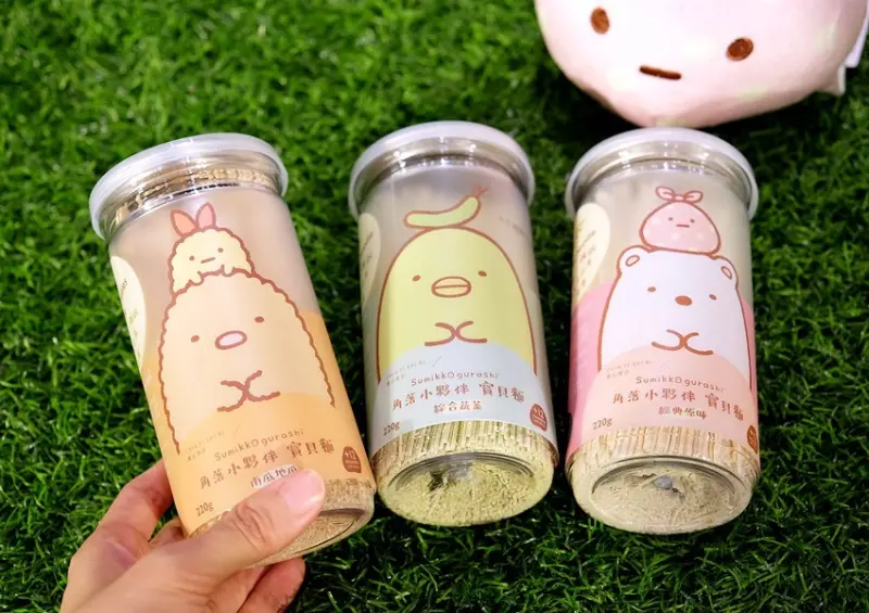 賈以食日「角落小夥伴寶貝麵」 / WalkerLand窩客島整理提供 未經許可不可轉載