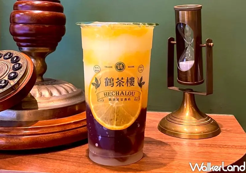 中山站手搖飲 鶴茶樓(南西誠品店) / WalkerLand窩客島整理提供 未經許可不可轉載