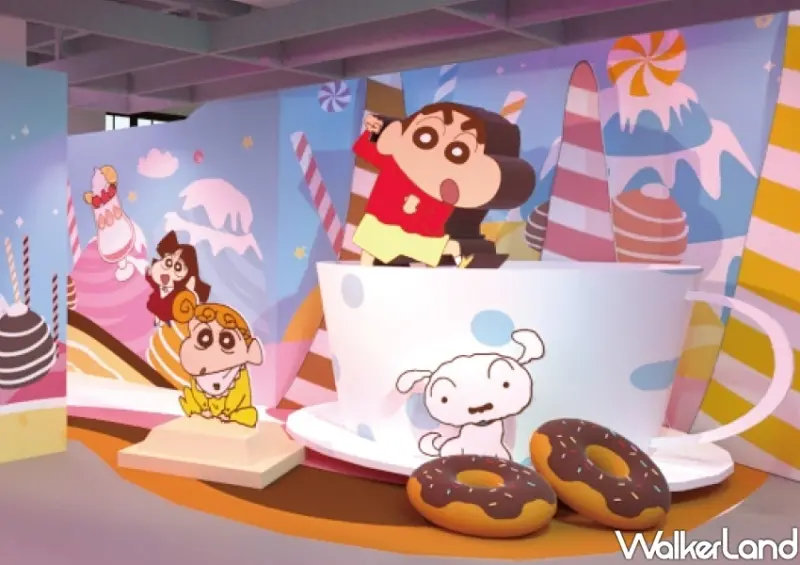 松菸「蠟筆小新甜點世界大冒險30周年期間限定商店」 / WalkerLand窩客島整理提供 未經許可不可轉載