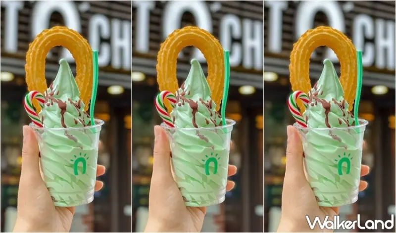 Street Churros 聖誕薄荷阿啾 / WalkerLand窩客島整理提供 未經許可，不得轉載