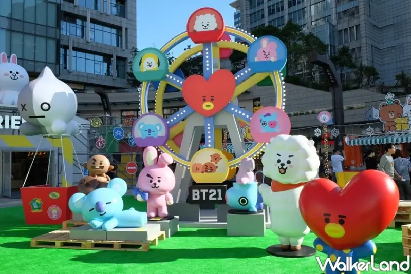 LINE FRIENDS CARNIVAL 派對時光 / WalkerLand窩客島整理提供 未經許可不可轉載