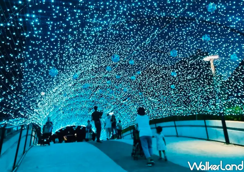 中山站耶誕「心中山線形公園」 / WalkerLand窩客島整理提供 未經許可不可轉載