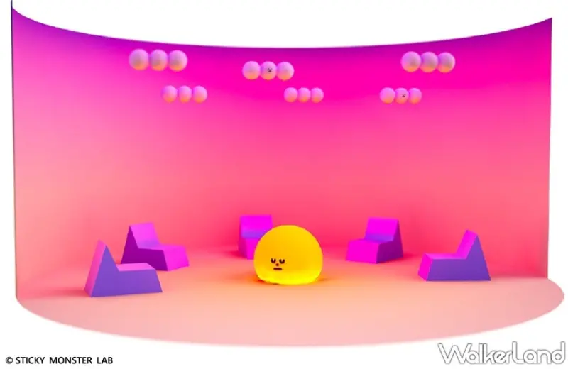 黏黏怪物研究所：登入計劃特展 / WalkerLand窩客島整理提供 未經許可，不得轉載