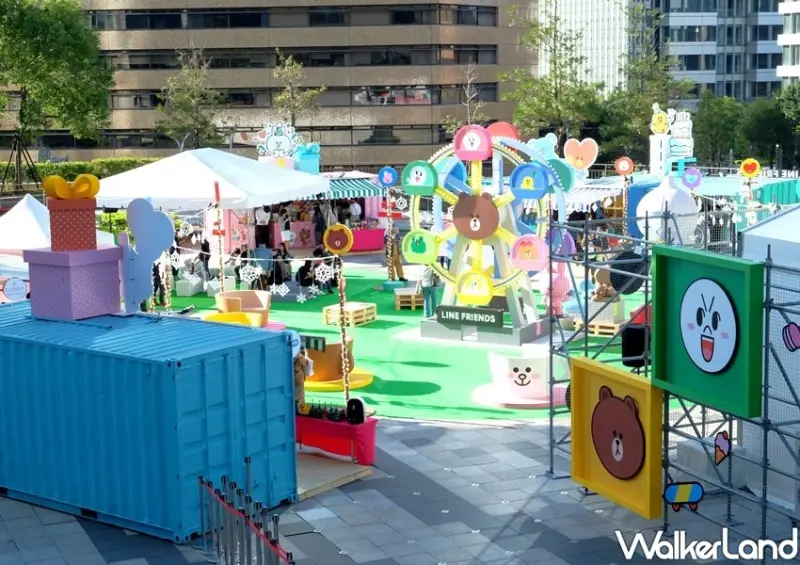 LINE FRIENDS CARNIVAL 派對時光 / WalkerLand窩客島整理提供 未經許可不可轉載