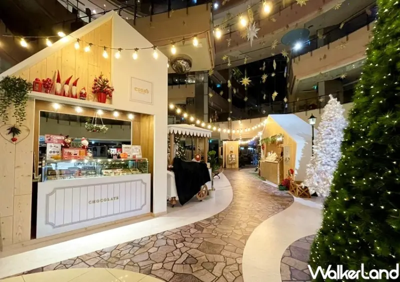 中壢大江購物中心「501號聖誕市集」 / WalkerLand窩客島整理提供 未經許可不可轉載