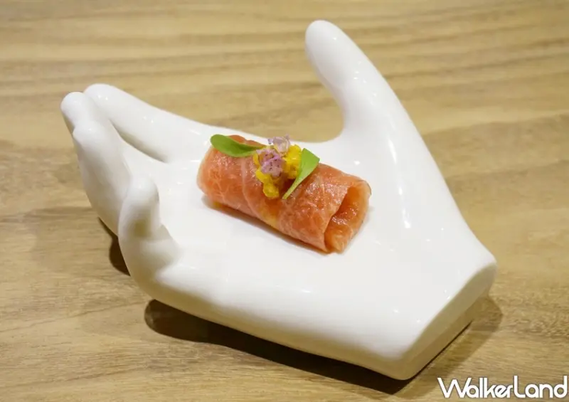 Sushiyoshi 壽司芳台北分店、大閘蟹壽司套餐 / WalkerLand窩客島整理提供 未經許可不可轉載