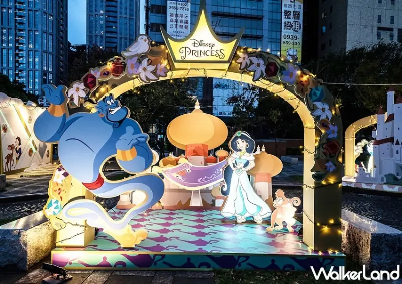 迪士尼公主快閃店 / WalkerLand窩客島整理提供 未經許可，不得轉載