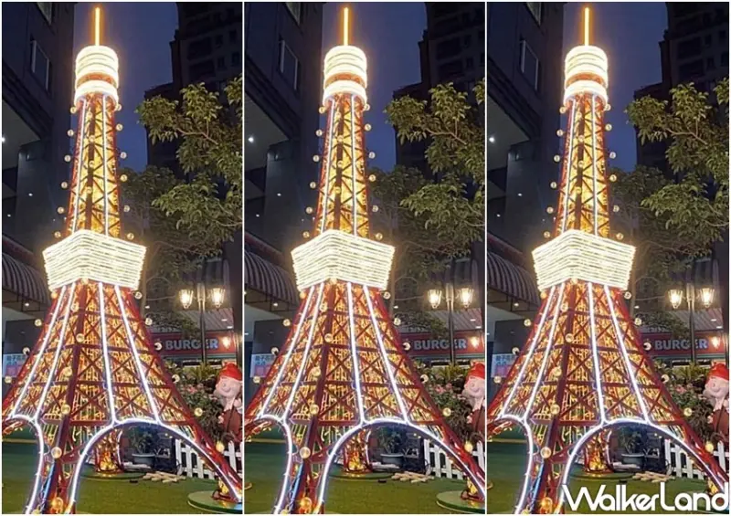 中山站耶誕「心中山線形公園」 / WalkerLand窩客島整理提供 未經許可不可轉載