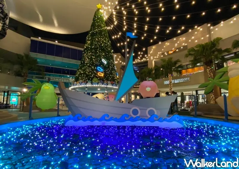 三井OUTLET戽斗恐龍探險島、林口三井OUTLET 熱帶水果渡假島 / WalkerLand窩客島整理提供 未經許可不可轉載